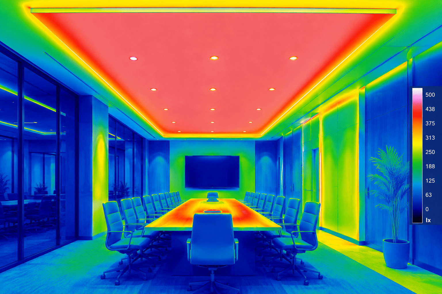 Photometric calculation render